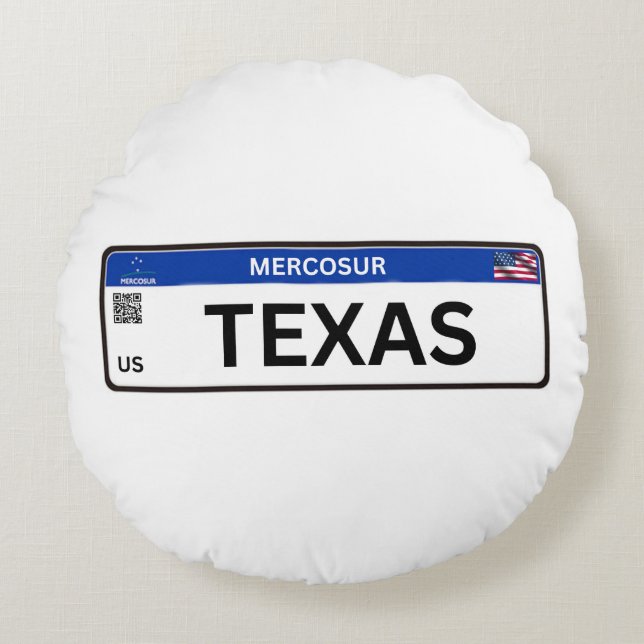 Coussins Ronds Texas Mercosur (Devant)