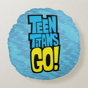 Coussins Ronds Titans Ados, partez !   Logo