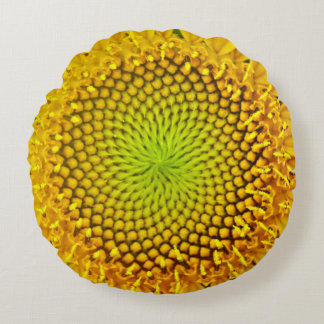 Coussins Ronds tournesol