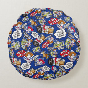 Coussins Ronds Toy Story  Jouets au Motif de la bande dessinée P