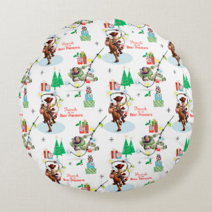Coussins Ronds Toy Story  Les Amis Sont Les Meilleurs Présents