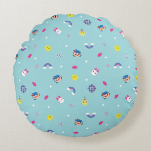 COUSSINS RONDS TRK - MOTIF TURQUOISE