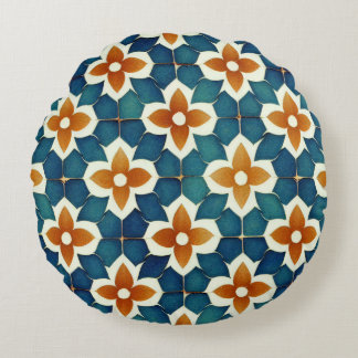 Coussins Ronds Tuile marocaine