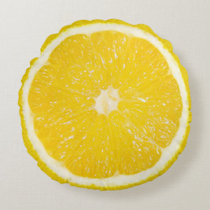 Coussins Ronds Tutti Frutti Lemon