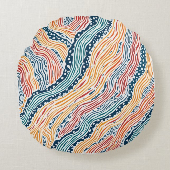 Coussins Ronds Un don plein de sincérité (Devant)