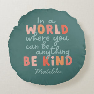 Coussins Ronds Une typographie moderne colorée et audacieuse peu