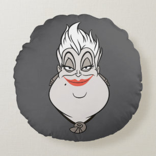 Coussins Ronds Ursula  Un visage méchant