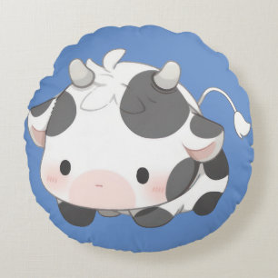 Coussins Ronds Vache mûre