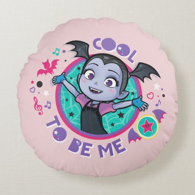 Coussins Ronds Vampirina| Cool d'être moi (Devant)