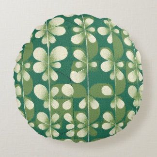Coussins Ronds Vert trêfle