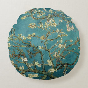 Coussins Ronds Vintage réversible Van Gogh Almond Blossom