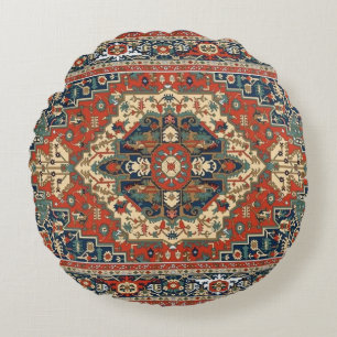 Coussins Ronds Vintage style perse Ornemental Mandala Motif