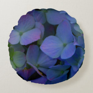 Coussins Ronds Violet violet Hydrangea