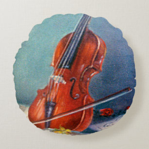 Coussins Ronds Violon/Violon