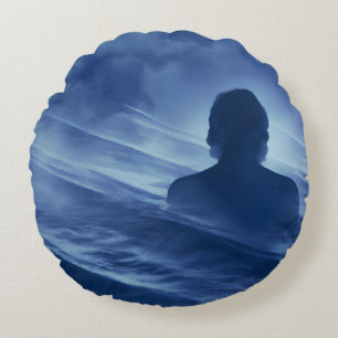 Coussins Ronds Visez-le seul