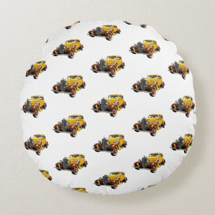 Coussins Ronds Voiture Classique Cool Moderne