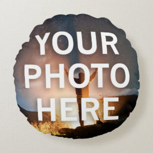 Coussins Ronds Votre photo ici