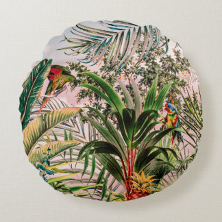 Coussins Ronds Wild jungle paradise