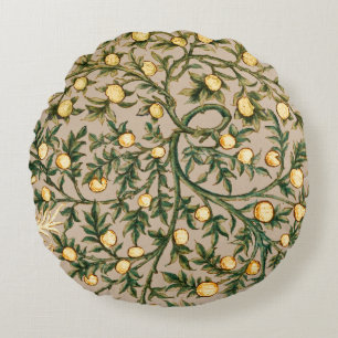 Coussins Ronds William Morris Floral Fruit Garden Fleur Classique