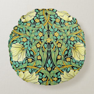 Coussins Ronds William Morris Pimpernel Style de mission
