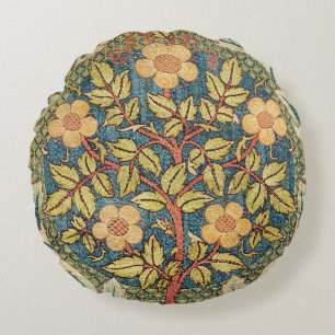 Coussins Ronds William Morris Rose Wreath Cushion Couverture clas