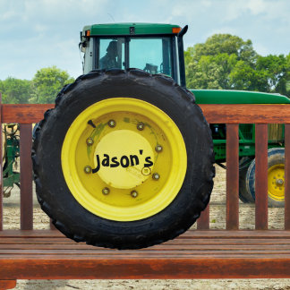 Coussins Ronds yellow personalized