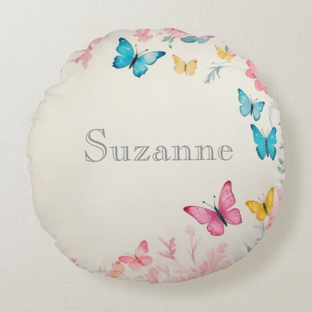 Coussins Ronds You are so loved Throw Pillow (Devant)