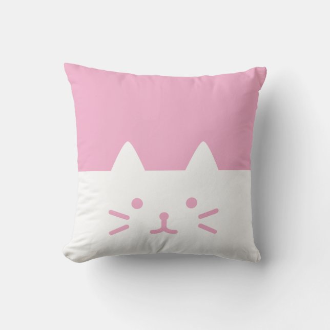 coussins roses de chat (Recto)