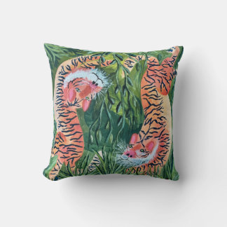 Coussins tigres