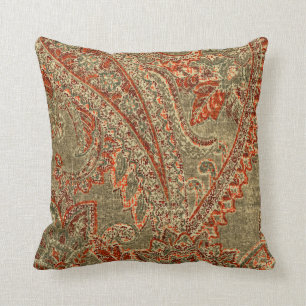 Coussins vintages de Paisley
