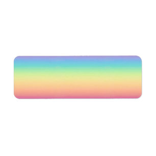 Coutume en pastel d'Ombre d'arc-en-ciel