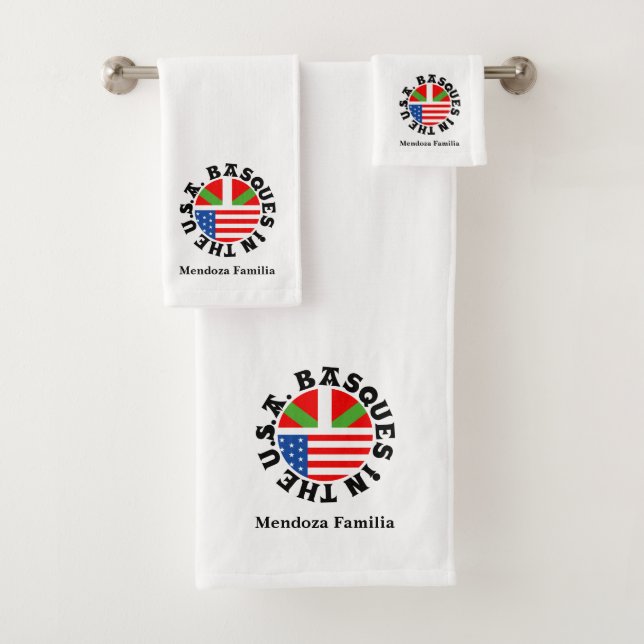 Coutume, Ikurriña + Drapeau des Etats-Unis (En situation)