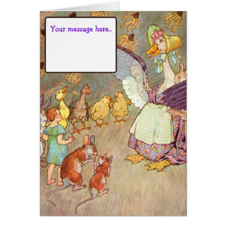 Coutume vintage de comptine