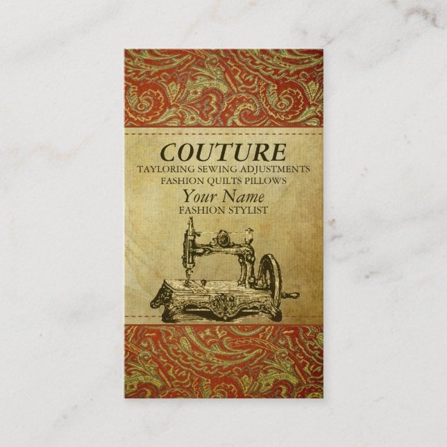 COUTURE - Business Card (Front)