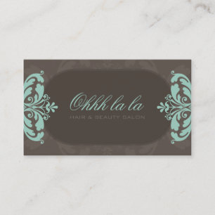 COUTURE BUSINESS CARD :: couture flourish 2L