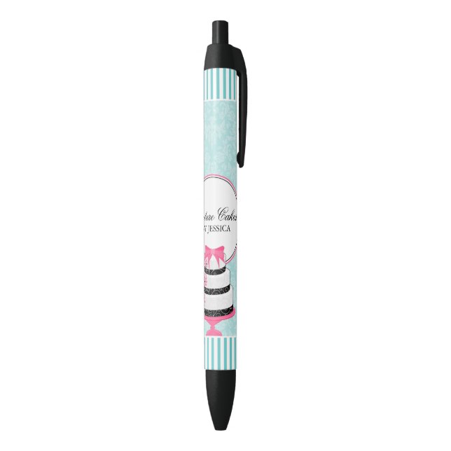 Couture Cake Bakery Black Ink Pen (Bottom (Vertical))