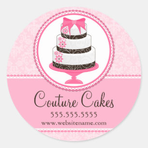 Couture Cakes Bakery Box Seals
