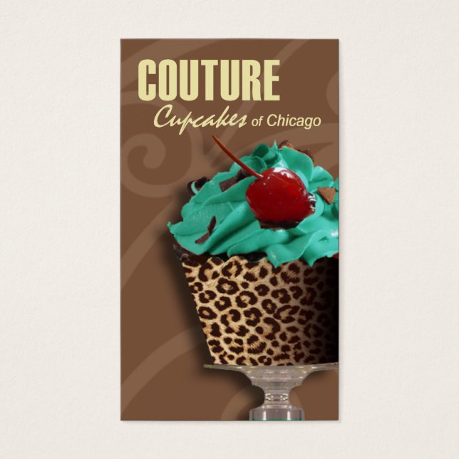 "Couture Cupcakes!" - Fancy Desserts, Pastries (Front)