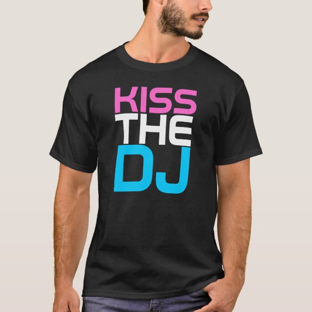 Couture interknit - KISS THE DJ T-shirt (Devant)