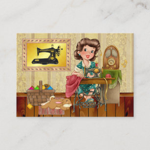 Couture / Seamstress / Carte de visite de mode