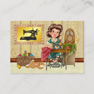 Couture / Seamstress / Carte de visite de mode