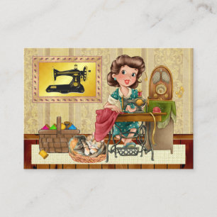 Couture / Seamstress / Carte de visite de mode