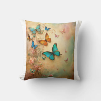 Couvercle coussin avec papillon image