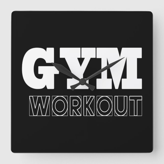 Couvercle de pompe d'entraînement de gym Horloge d (Recto)