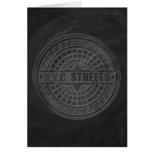 Couvercles de trou en marbre noir