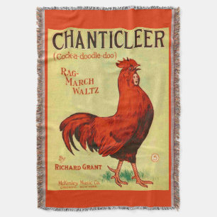 Couverture 1910 Partition Chanticleer