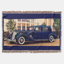 1936 bleu Packard