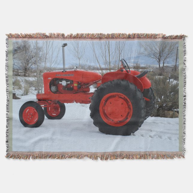 Couverture 1955 de jet de tracteur d'Allis (Devant)