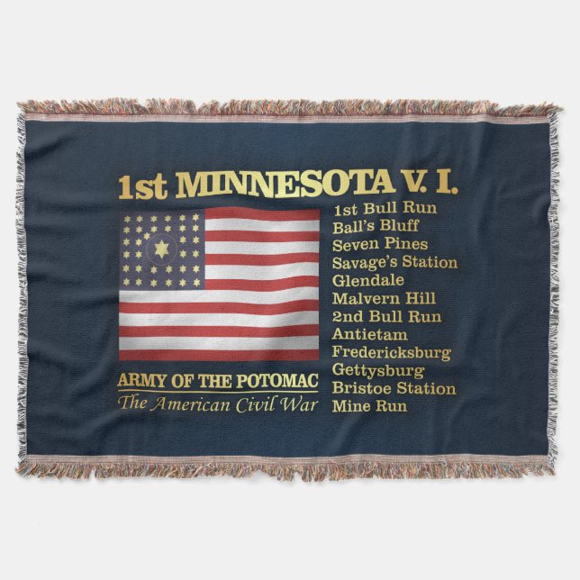 Couverture 1ère Infanterie volontaire du Minnesota (BH) (Devant)
