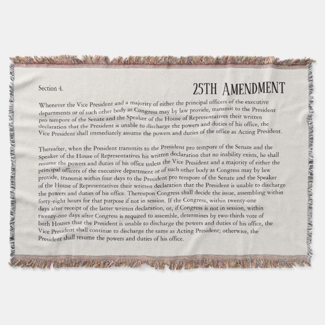 Couverture 25e amendement Suppression de la Constitution Impu (Devant)